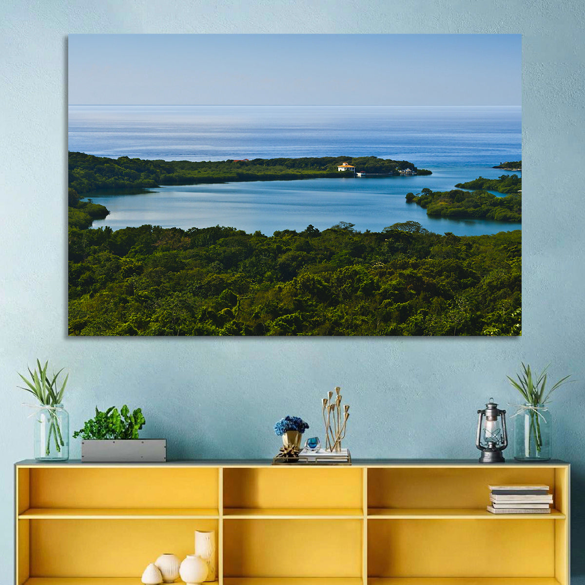 Roatan Tropical Bay Wall Art