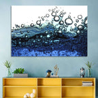 Underwater Bubbles Wall Art