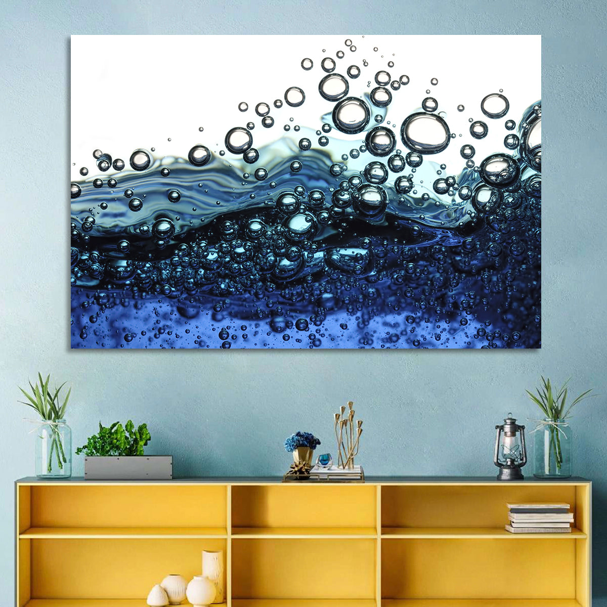 Underwater Bubbles Wall Art