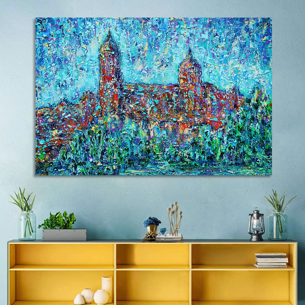 Salamanca Dual Domes Reflection Wall Art