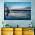 Lake Wateree Twilight Reflection Wall Art