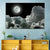 Cloudy Moon Light Wall Art