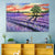 Lavender Field Sunset Wall Art