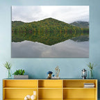 Calm Reflection at Lake Santeetlah Wall Art