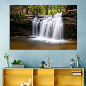 Table Rock State Park Waterfall Wall Art