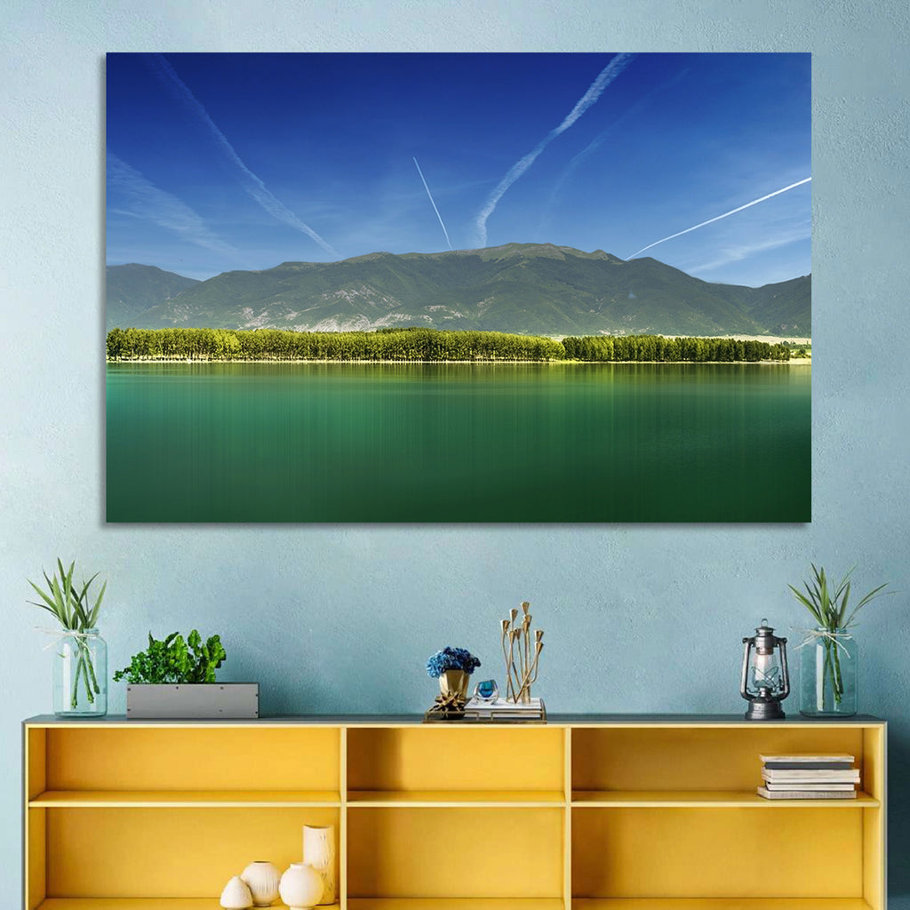 Koprinka Dam Reflections Wall Art