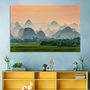 Karst Mountains Wall Art