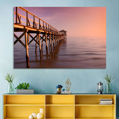 Gulf of Mexico Pier Wall Art
