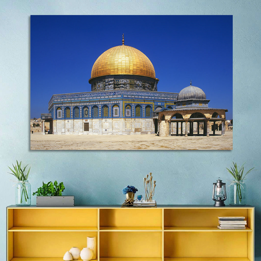 Golden Dome of the Rock, Jerusalem Wall Art