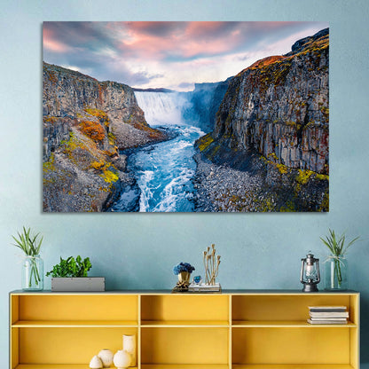 Dettifoss Waterfall Wall Art