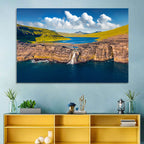 Mulafossur Waterfall Gasadalur Wall Art
