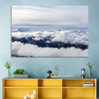 Snow-capped Whistler Peaks Wall Art