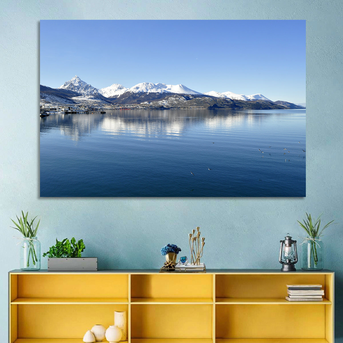 Beagle Channel Mountains, Ushuaia Wall Art