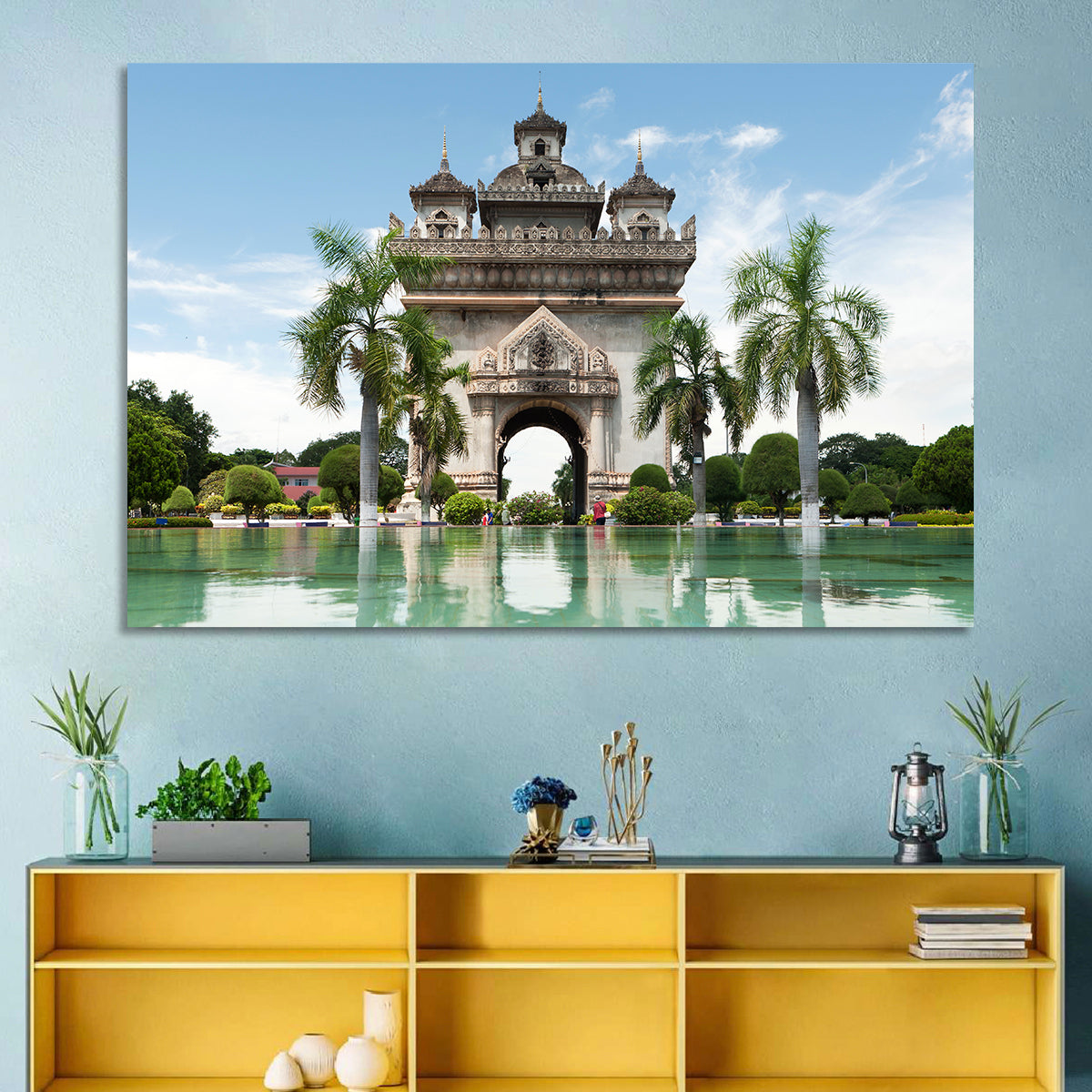Patuxai Victory Gate Vientiane Wall Art