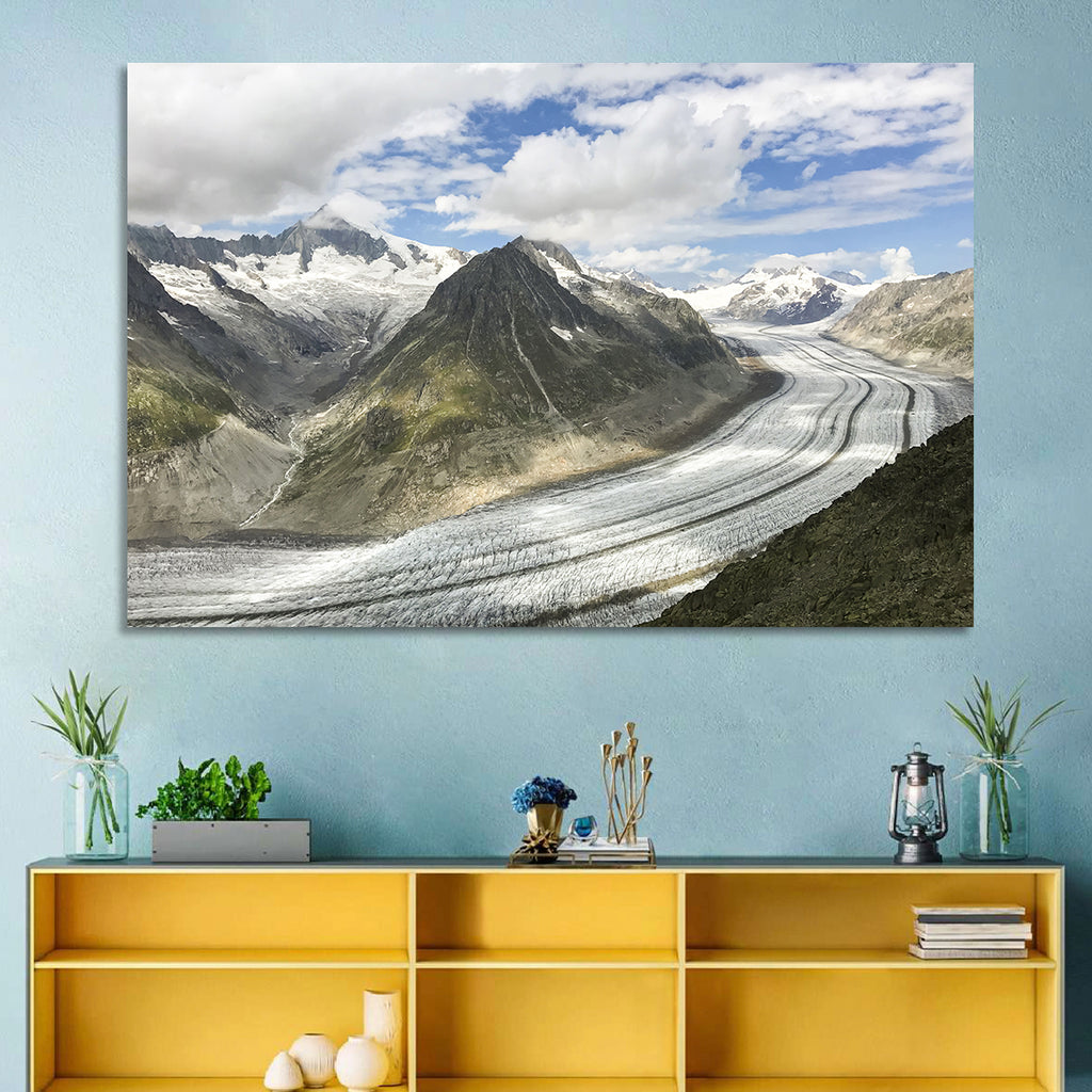 Aletsch Glacier Wall Art