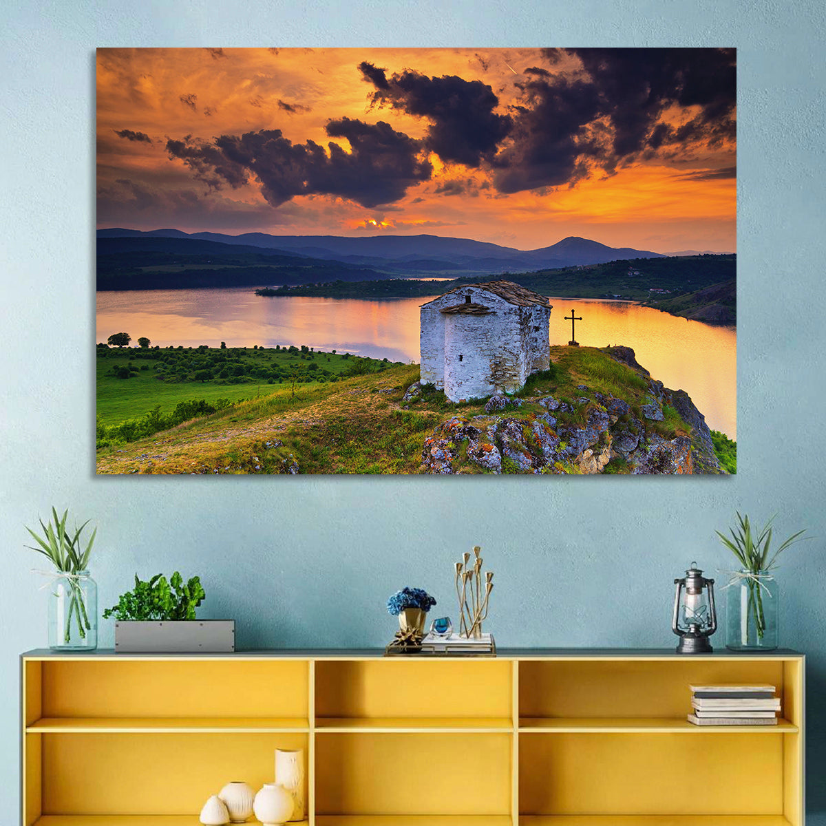 St John of Rila Chapel, Pchelitsa Wall Art in a room, landscape