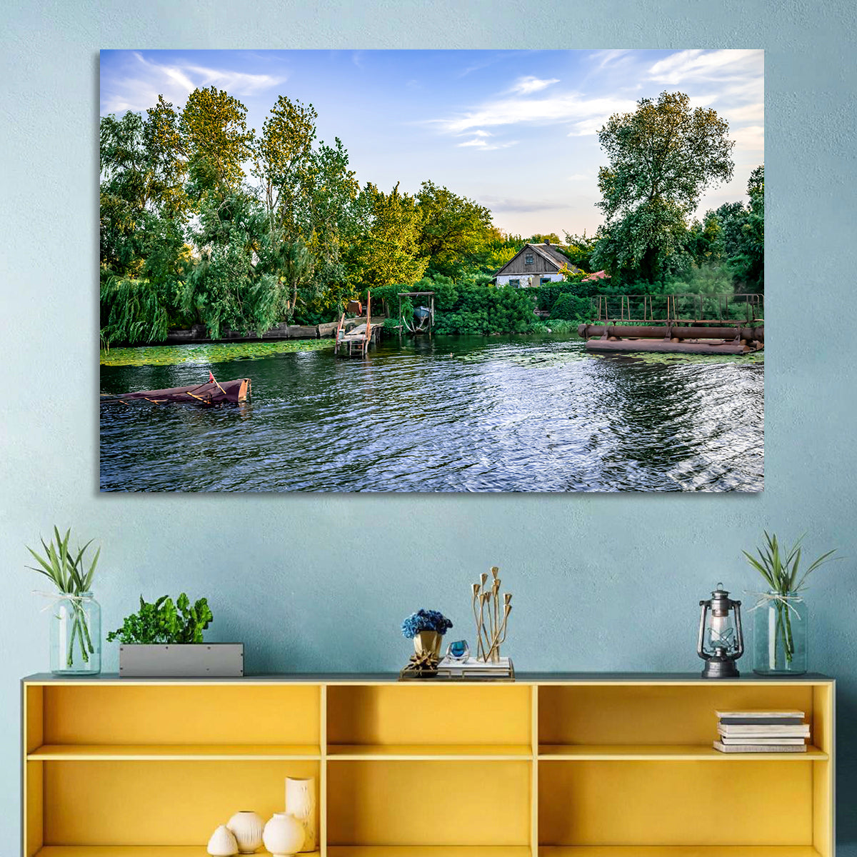 Konka River Wall Art