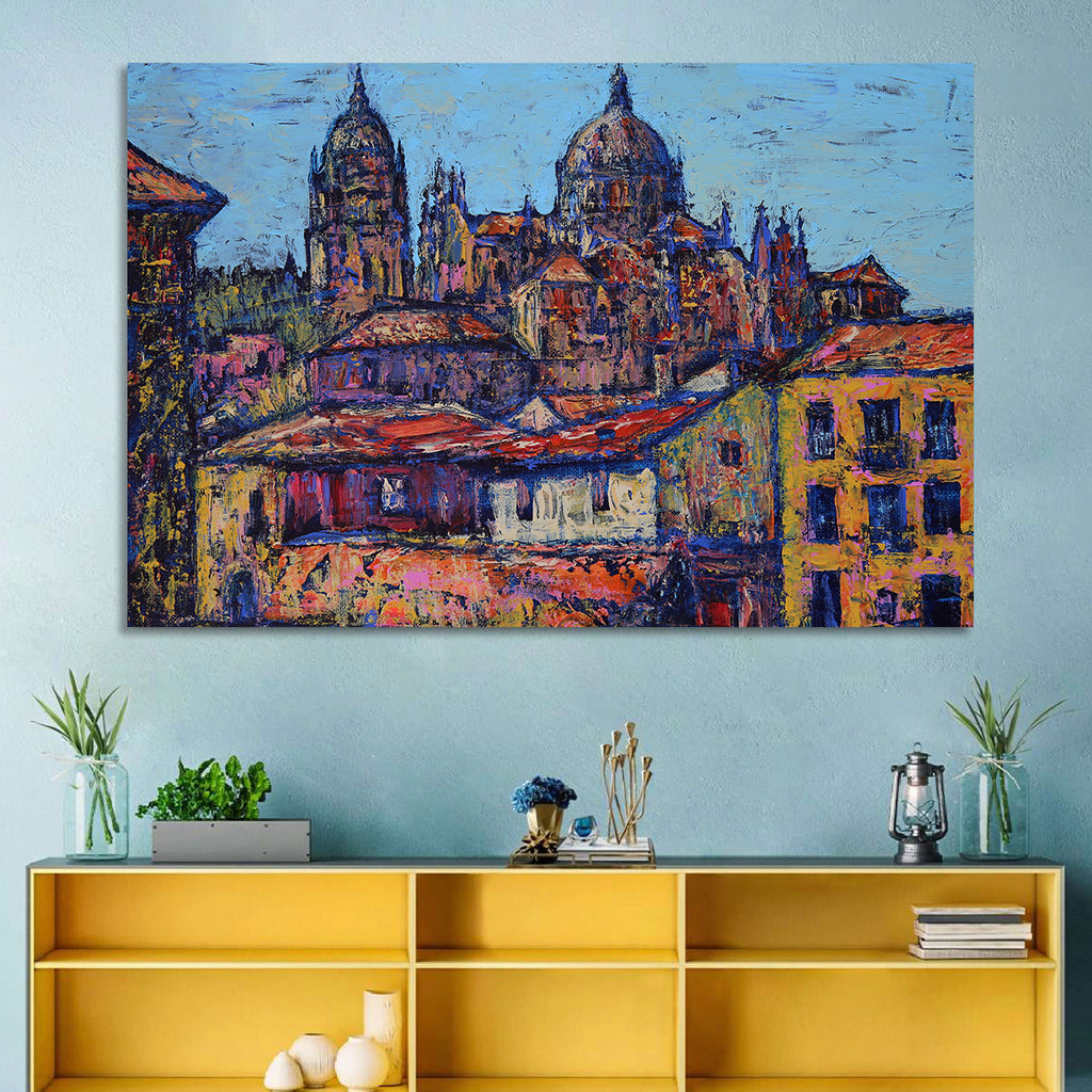 Salamanca Cathedral Rooftops Wall Art
