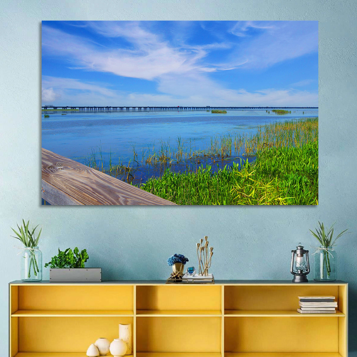 Meaher State Park Boardwalk Wall Art