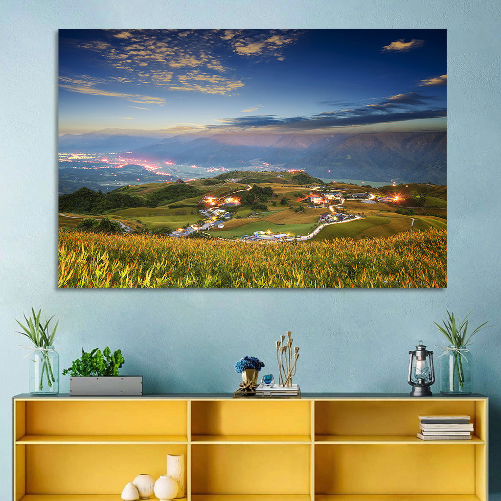 Sixty Stone Mountain Nightscape Wall Art