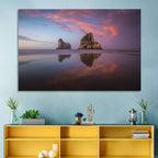 Wharariki Beach Sunrise Wall Art