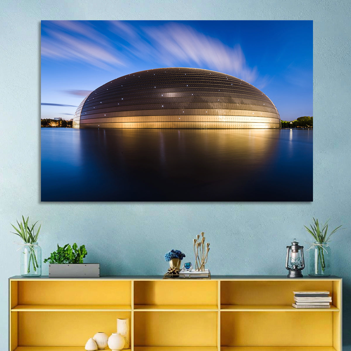 Beijing Giant Egg Dome Wall Art