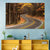 Curvy Autumn Roadway Wall Art