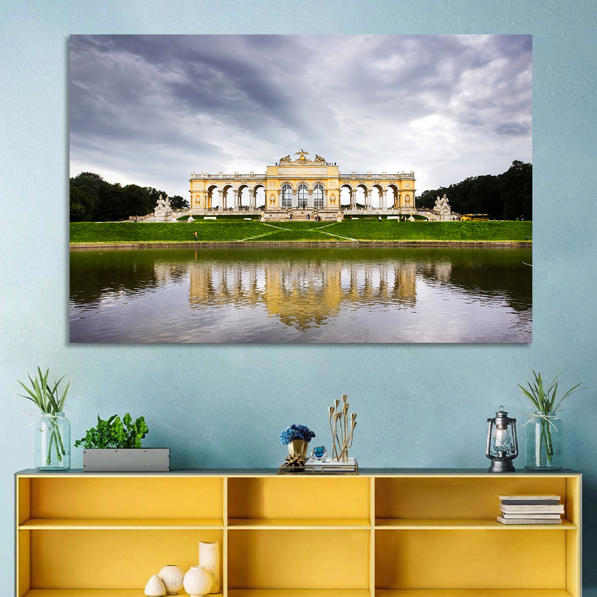 Gloriette at Schoenbrunn Palace Wall Art in a room, landscape