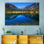 Gold Lake Reflection Wall Art