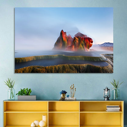 Fly Geyser Nevada Wall Art