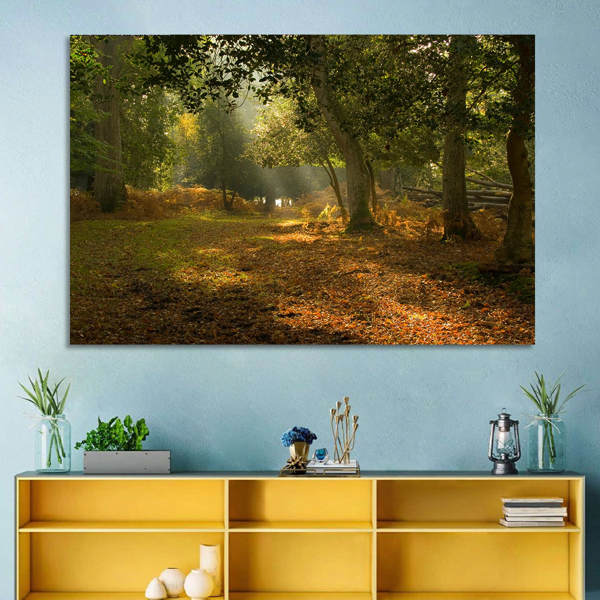 Autumn Forest Path, Hampshire Wall Art
