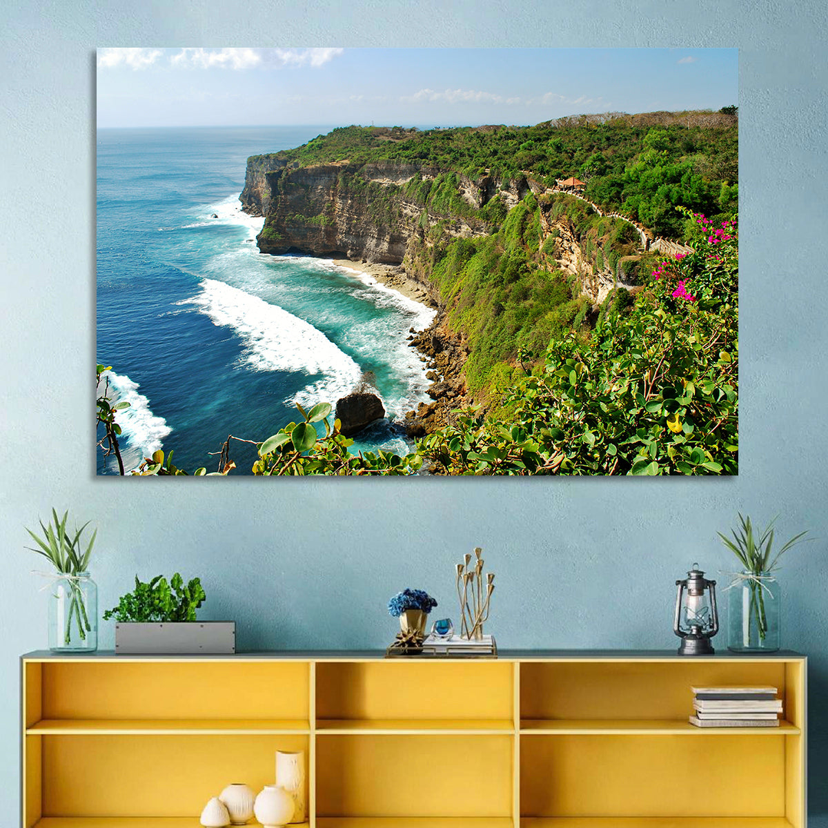 Cliffs in Bali Wall Art