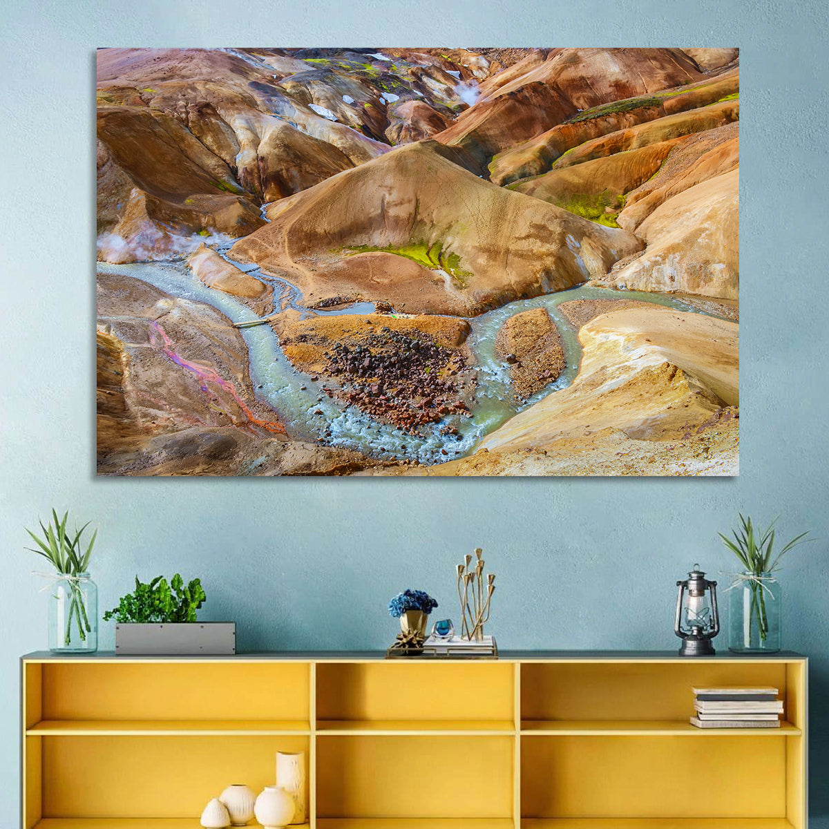 Kerlingarfjöll Geothermal Landscape Wall Art