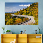 Linn Cove Viaduct at Grandfather Mountain Wall Art