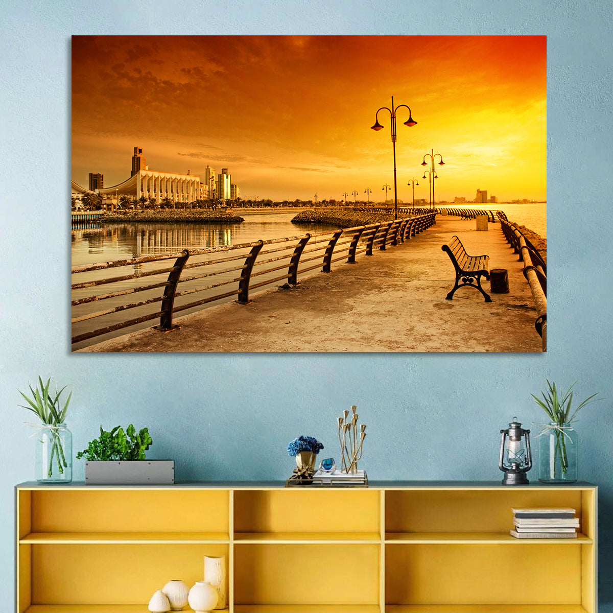 National Assembly at Golden Hour Wall Art