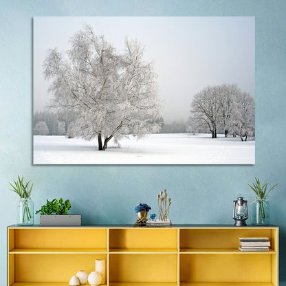 Frosty Trees Wall Art