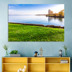 Lake Neuchatel Meadow Wall Art