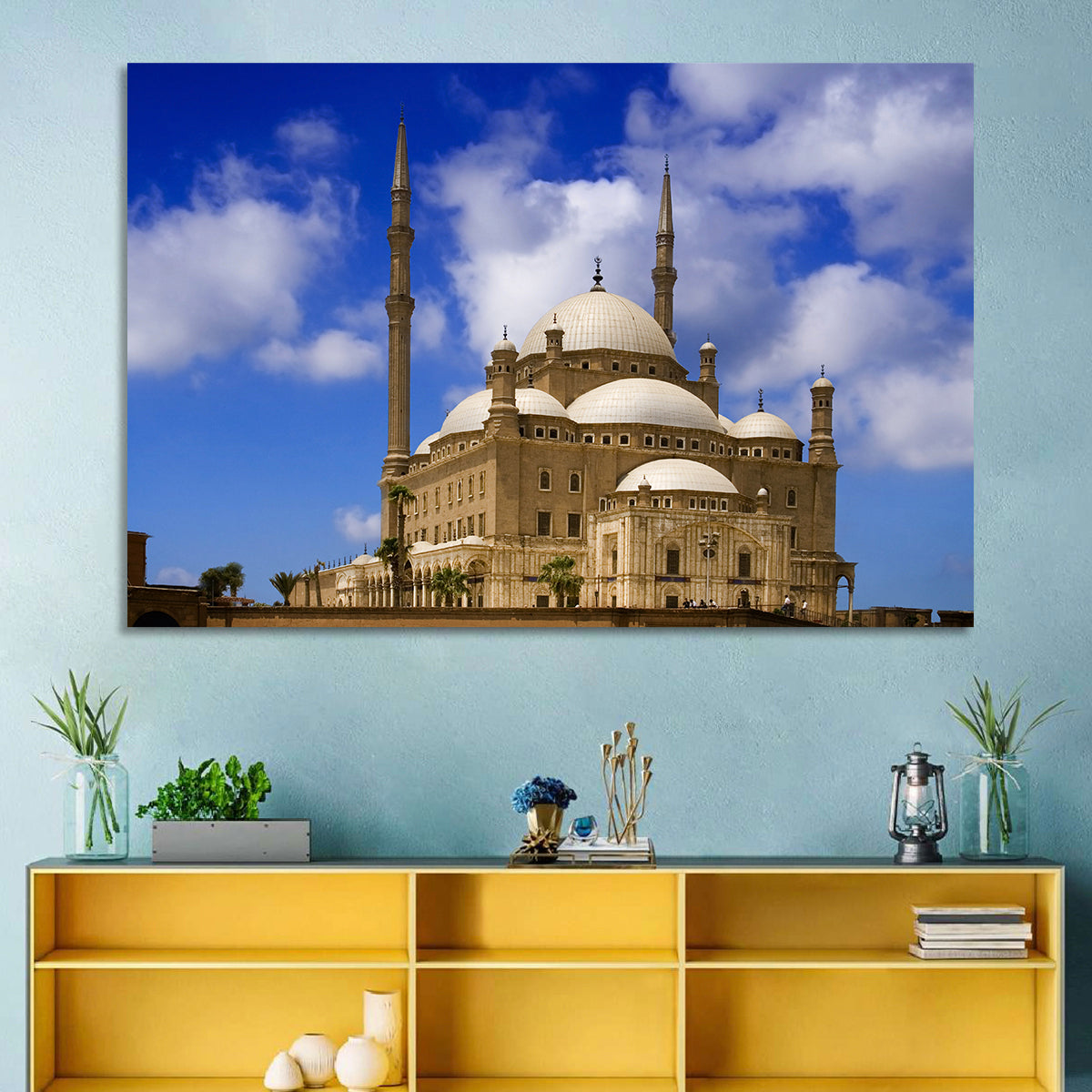 Mosque of Muhammad Ali, Cairo Wall Art in a room, landscape