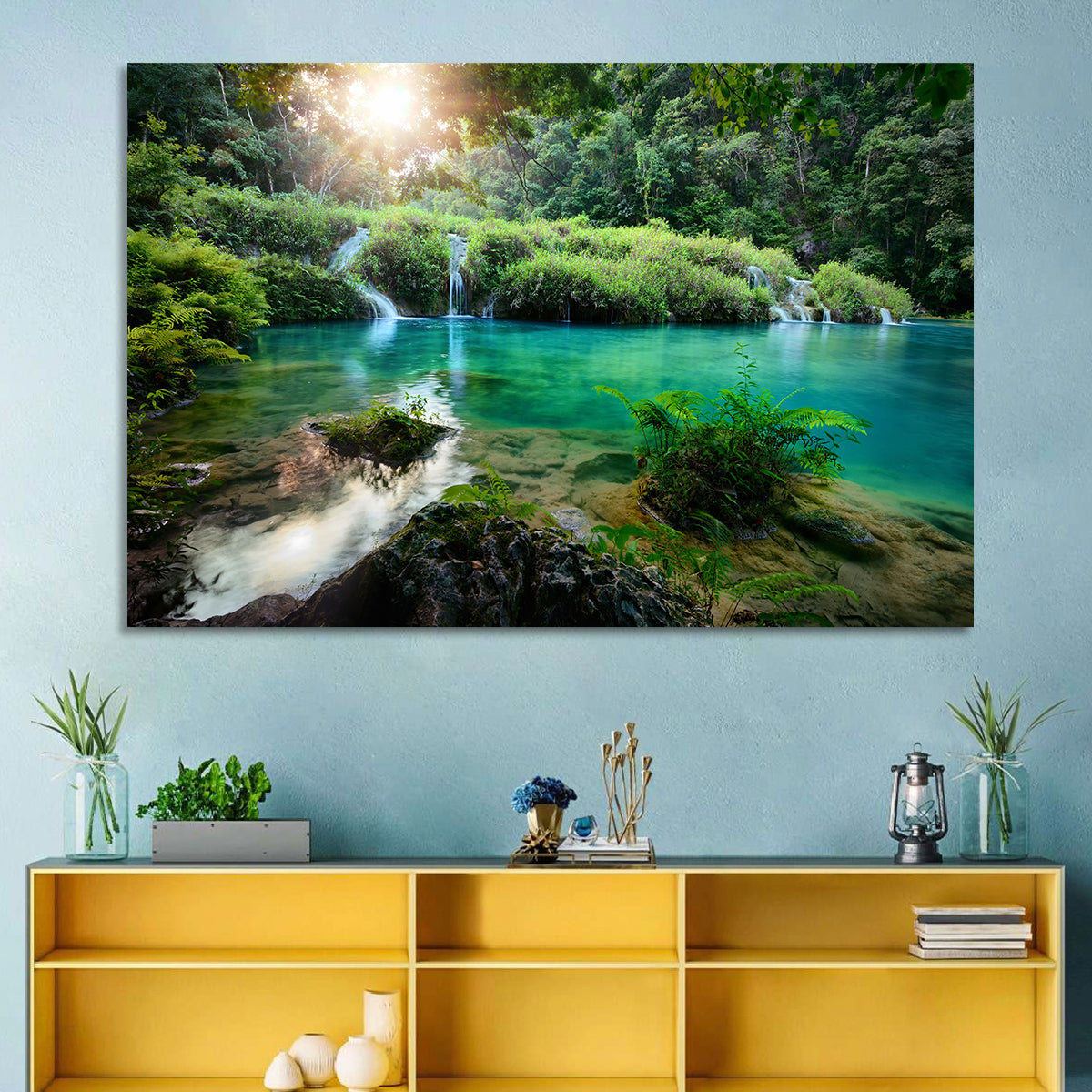 Semuc Champey Turquoise Pools Wall Art