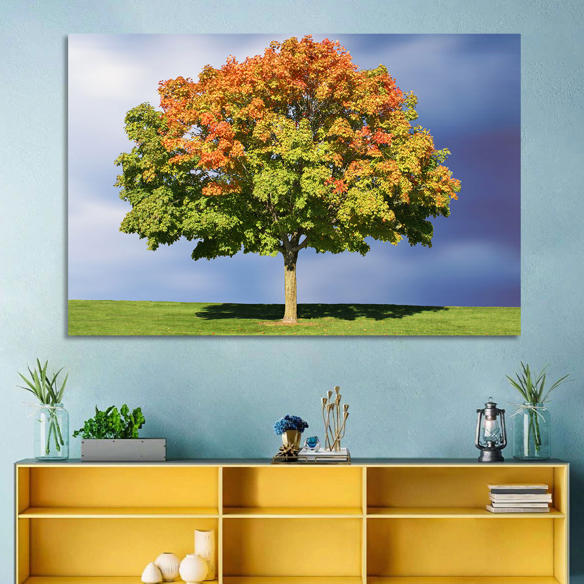 Maple with Split Foliage Wall Art