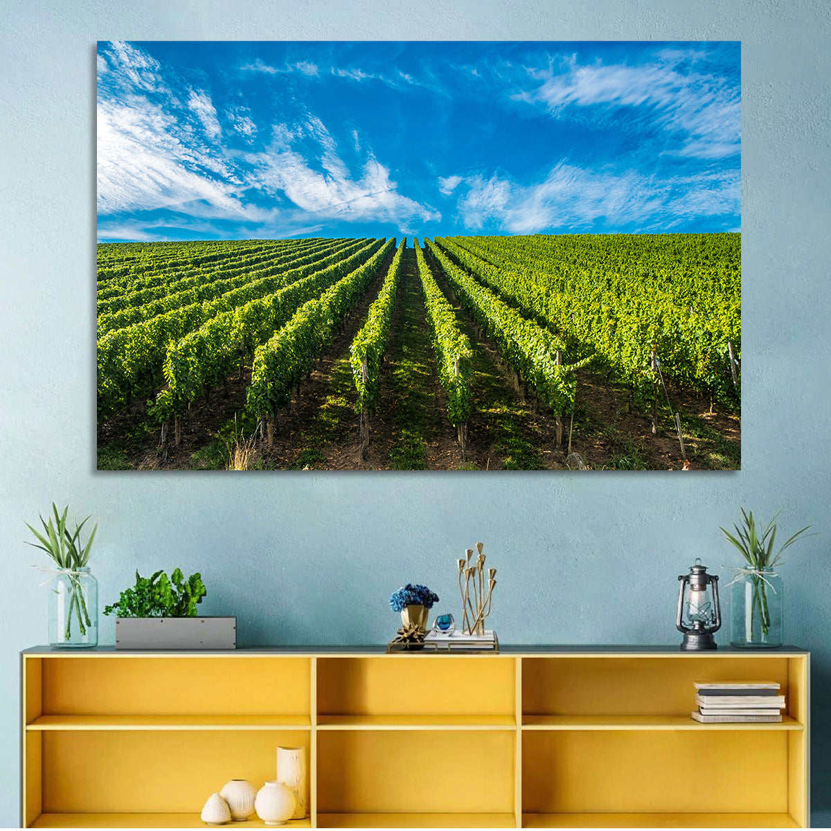 Luxembourg Vineyards Wall Art