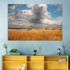Golden Oklahoma Prairie Wall Art