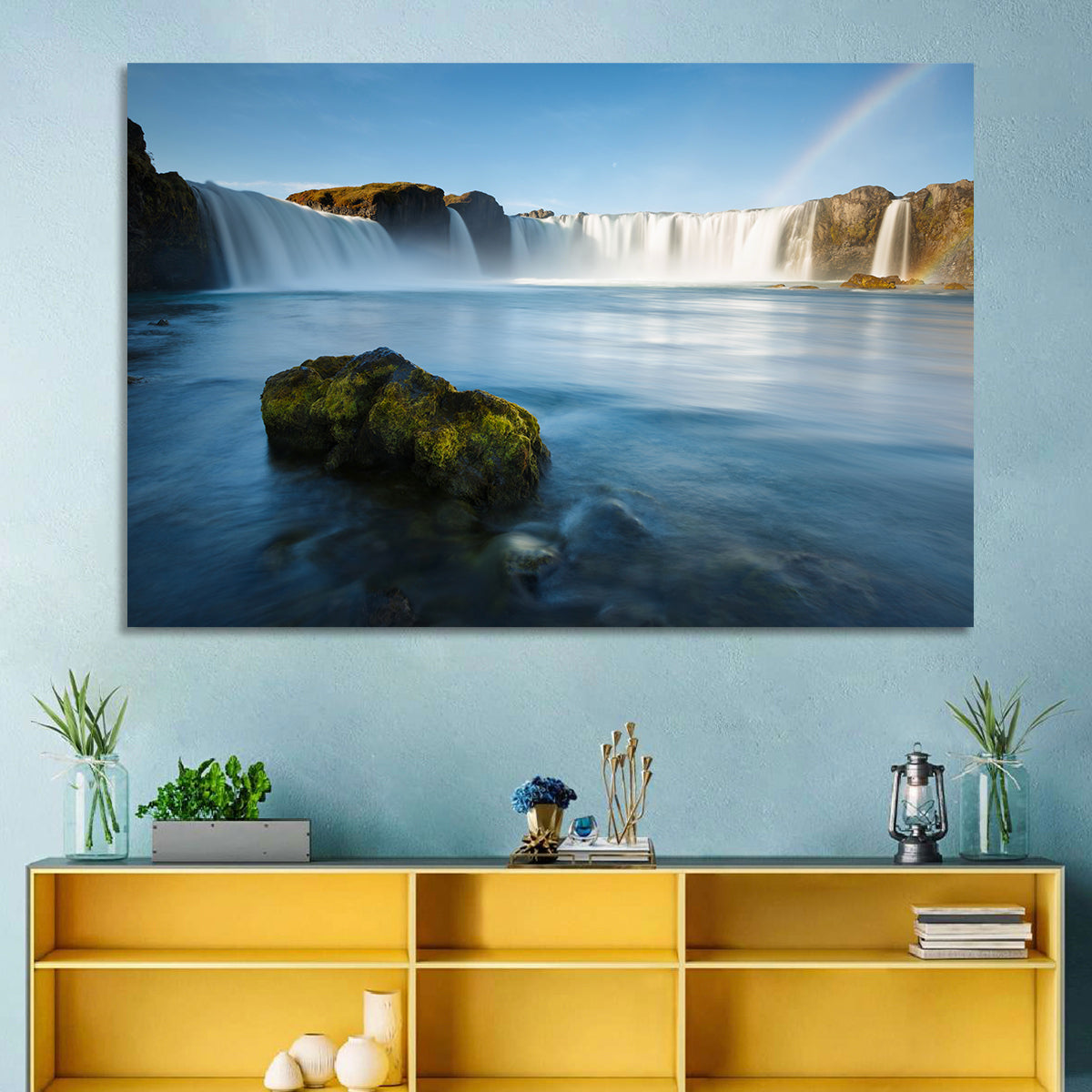 Goðafoss Waterfall, Mývatn Wall Art
