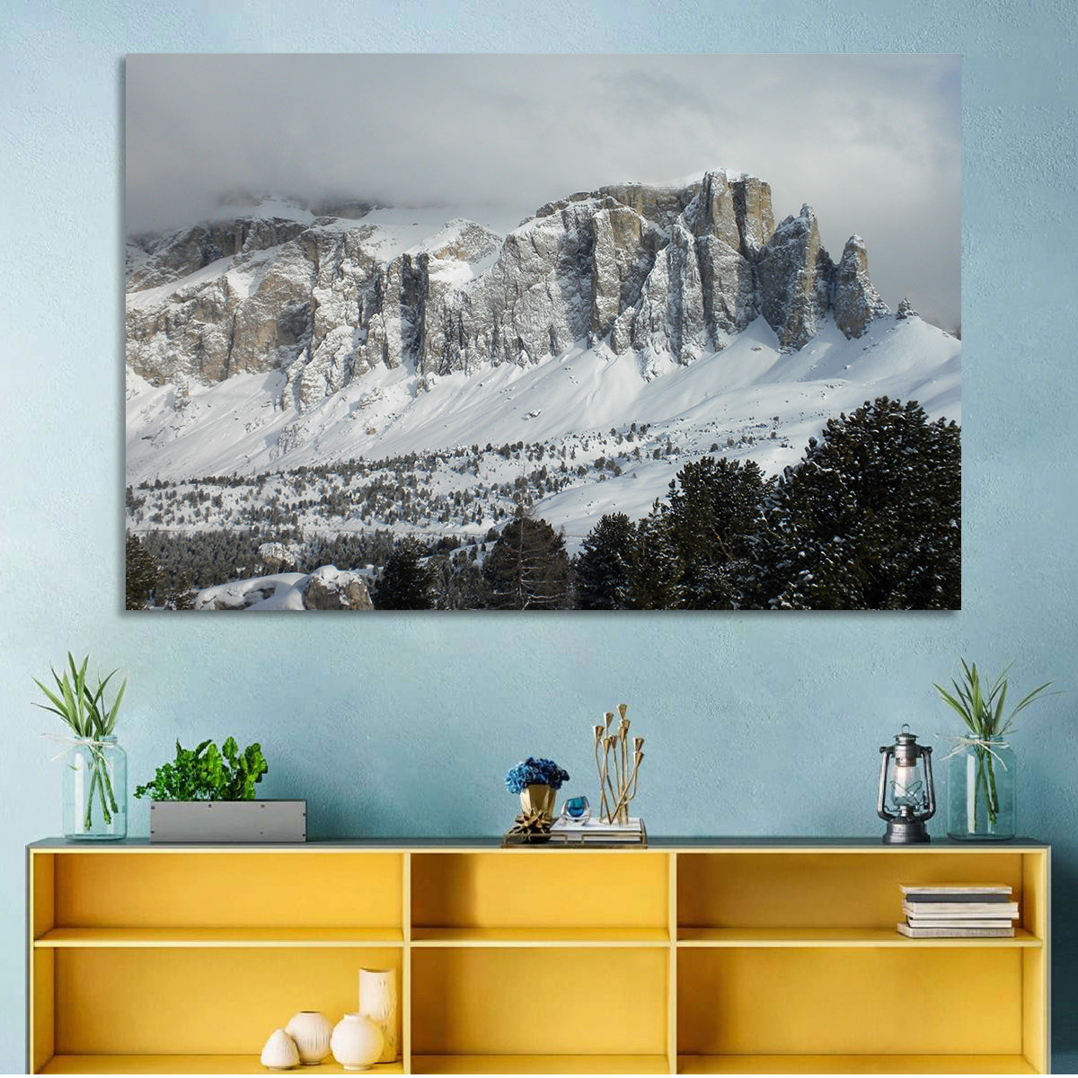 Gruppo Cella Mountains Wall Art