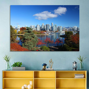 Vancouver Skyline Wall Art