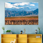Vineyard Below Aconcagua Wall Art