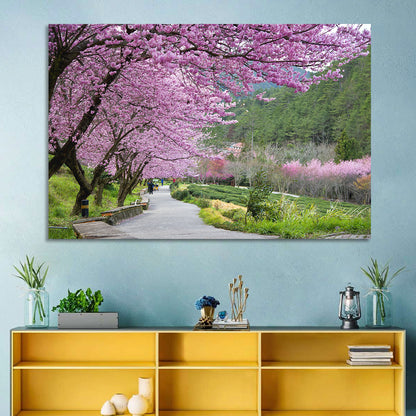 Sakura Garden Taiwan Wall Art