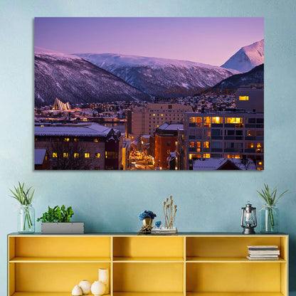 Tromso Cityscape Wall Art