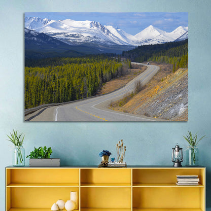 Alaska Highway Wall Art