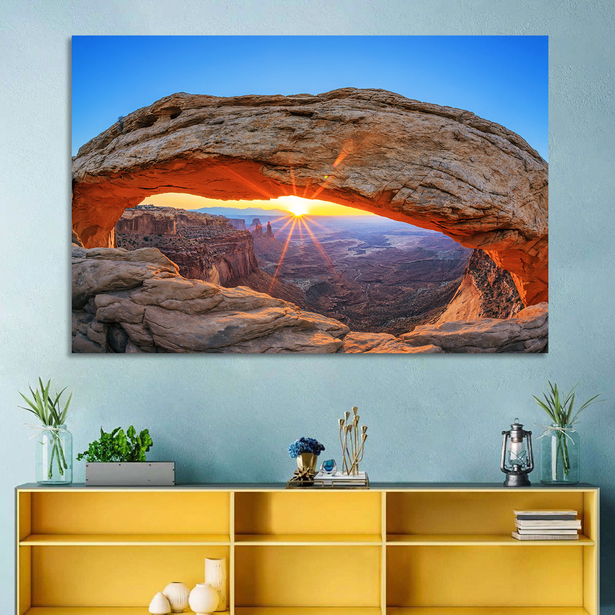 Mesa Arch Sunburst Wall Art